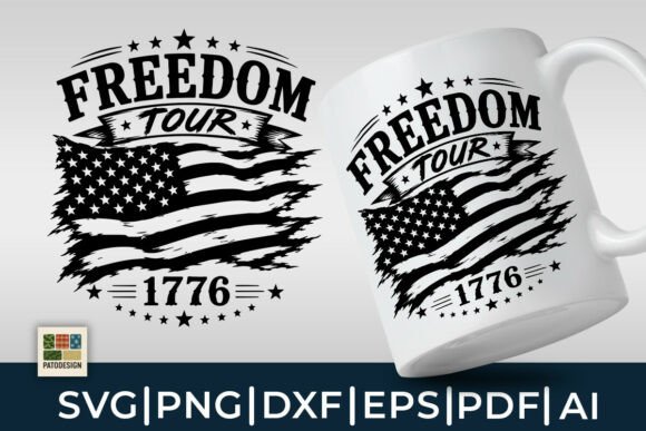 Freedom Tour 1776 SVG Embroidery Review