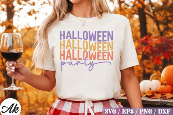 Halloween Party Retro Design Review