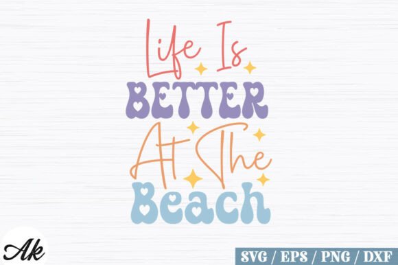 Life is Better at the Beach Retro Design Review