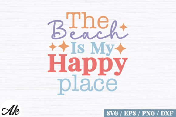 The Beach is My Happy Place Retro Design Review